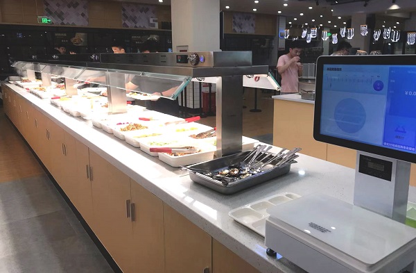 智能稱(chēng)重計(jì)量就餐臺(tái)